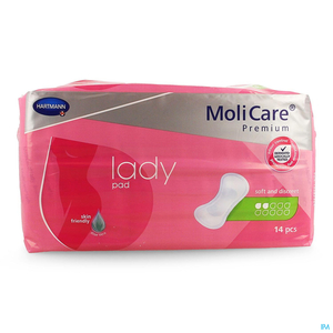 Molicare Premium Lady Pad 2 Drops 26,5x11cm 14 Pieces