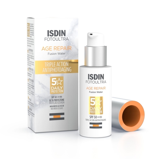 ISDIN FotoUltra Age Repair Fusion Water IP50+ 50ml | Protection visage
