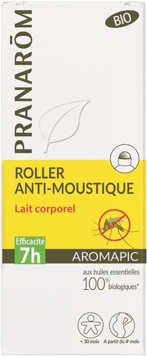 Pranarôm Aromapic Roller Anti-Moustiques 75ml | Anti-moustiques - Insectes - Répulsifs 