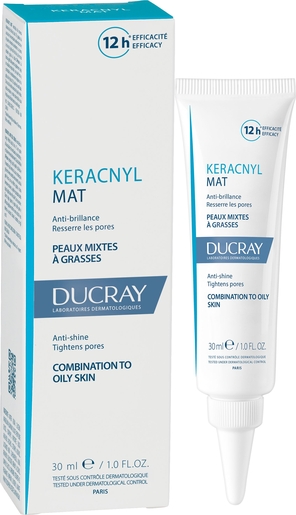 Ducray Keracnyl Mat 30 ml | Acné - Onzuiverheden