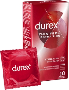 Durex Thin Feel Extra Thin Préservatifs 10