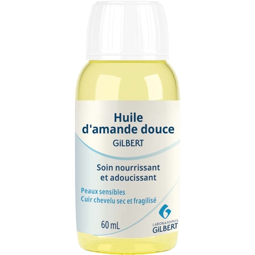 Gilbert Huile Amande Douce 60ml | Hydratation - Nutrition