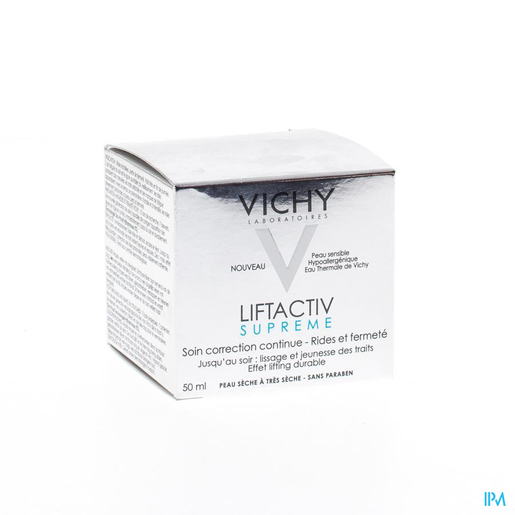 Vichy Liftactiv Supreme Soin Jour Peau Sèche 50 ml | Effet lifting - Elasticité