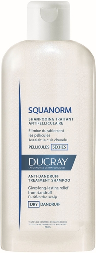 Ducray Squanorm Shampooing Anti-pelliculaire 200ml | Antipelliculaire
