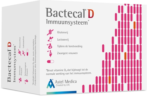 Bactecal D Immuunsysteem 20 Capsules | Calcium - Vitamine D