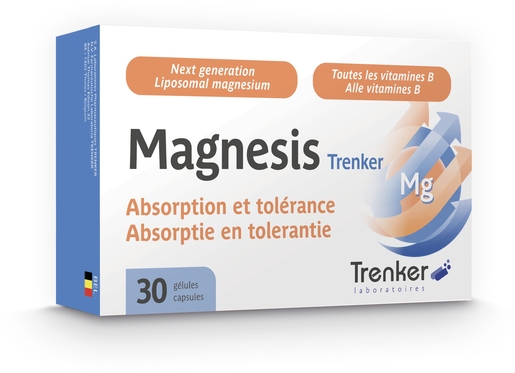 Magnesis 30 Capsules | Vermoeidheid - Herstel