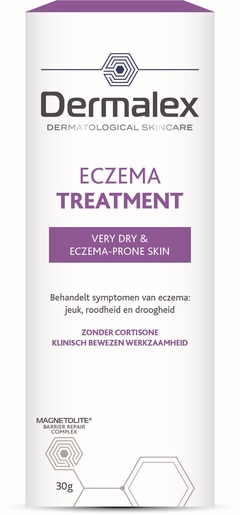 Dermalex Atopisch Eczema Crème 30g | Eczeem - Psoriasis - Schilfers