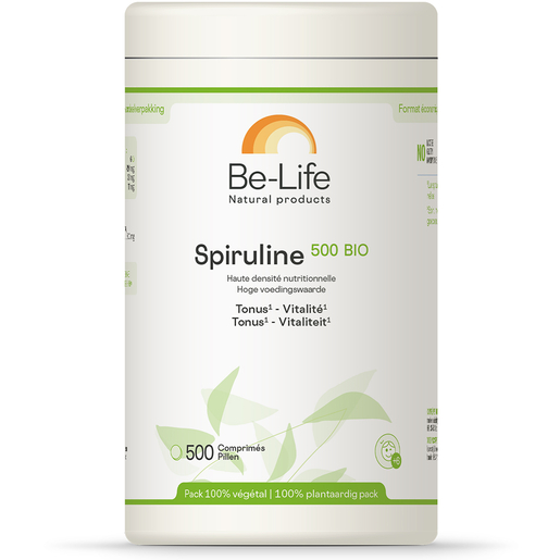 Be-Life Spiruline 500 Bio 500 Gélules | Forme - Energie