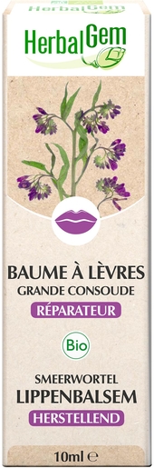 HerbalGem Baume à Lèvres Grande Consoude Bio 10ml | Lèvres