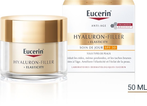 Eucerin Hyaluron-Filler + Elasticity Soin de Jour IP30 50ml | Antirides - Anti-âge
