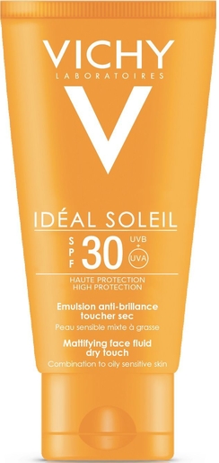 Vichy Ideal Soleil Emulsie tegen glimmen SPF30 50ml | Bescherming gezicht