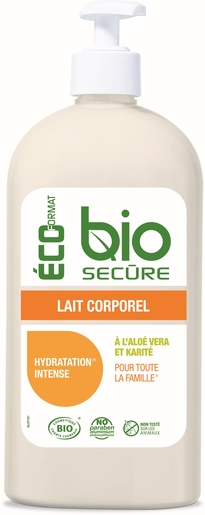 Bio Secure Lichaamsmelk Bio 730ml | Hydratatie - Voeding