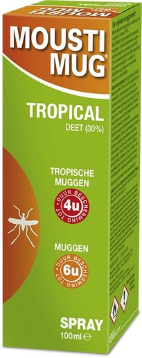 Mouskito Tropical Spray 100ml  Anti-moustiques - Insectes - Répulsifs