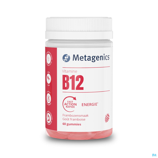 Vitamine B12 Framboos 60 Gummies | Vitaminen