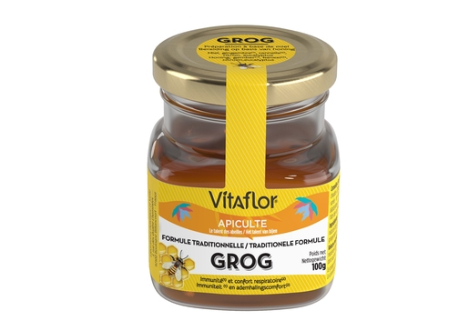 Vitaflor Grog Traditionele Formule Honing Pot 100g