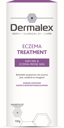 Dermalex Atopisch Eczema Crème 100g | Eczeem - Psoriasis - Schilfers