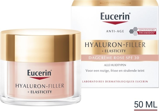 Eucerin Hyaluron-Filler + Elasticity Dagverzorging Roze SPF 30 50 ml | Antirimpel