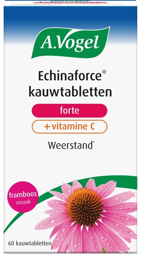 A. Vogel Echinaforce + Vitamine C 60 kauwtabletten | Natuurlijk afweersysteem