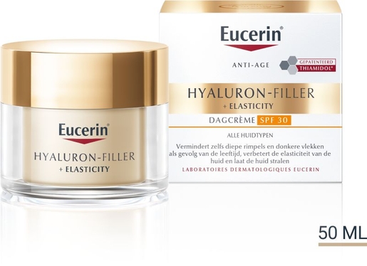 Eucerin Hyaluron-Filler + Elasticity Dagverzorging SPF 30 50 ml | Antirimpel