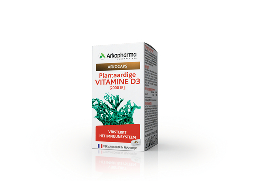 Arkogélules Vitamine D3 Plantaardig 45 Capsules | Natuurlijk afweersysteem - Immuniteit