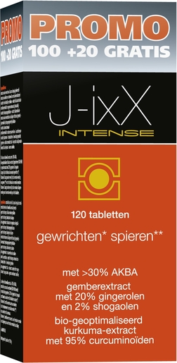 J-ixX Intense 120 Tabletten | Gewrichten