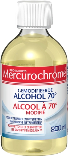 Alcool Modifie 70% 200ml | Désinfectants