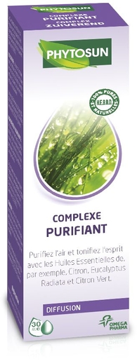 Phytosun Complex Purifiant 30ml | Diffuseurs et mélanges d'huiles essentielles pour diffusion