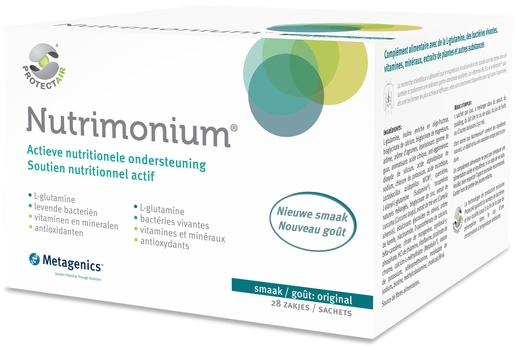 Nutrimonium Original 28 Poeder Zakjes | Intestinale permeabiliteit