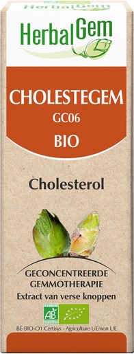 Herbalgem Cholestegem Cholesterolcomplex BIO Druppels 15ml | Bloedsomloop