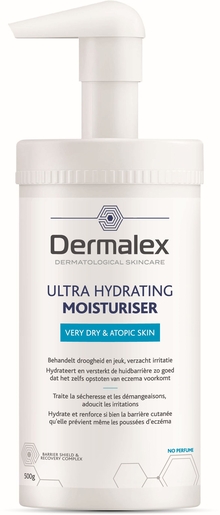 Dermalex Ultra Hydrating Moisturizer Crème 500g | Hydratatie - Voeding