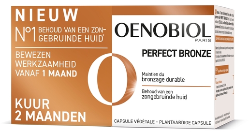Oenobiol Perfect Bronze 2x30 Capsules | Voedingssupplementen en bruiningsactiverende producten