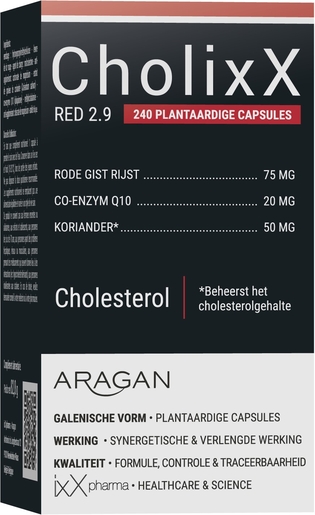 CholixX RED 2.9 240 Capsules | Cholesterol