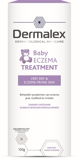 Dermalex Atopisch Eczema Crème Baby 100g | Eczeem
