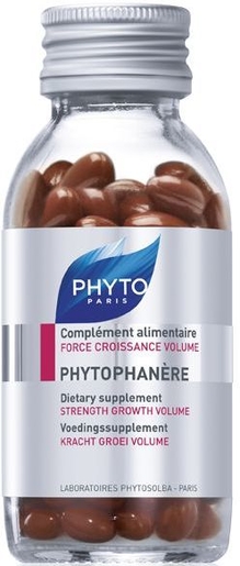 Phytophanère Cheveux et Ongles 120 Capsules | Vitamines - Chute de cheveux - Ongles cassants