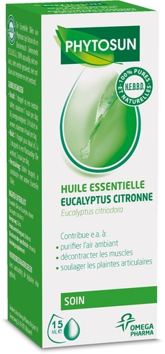 Phytosun Eucalyptus Citronné Huile Essentielle Bio 10ml | Produits Bio