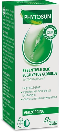 Phytosun Eucalyptus Globulus Essentiële Olie Bio 10ml | Bioproducten