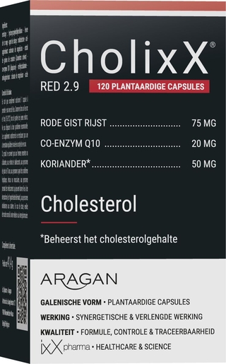 CholixX RED 2.9 120 Capsules | Cholesterol