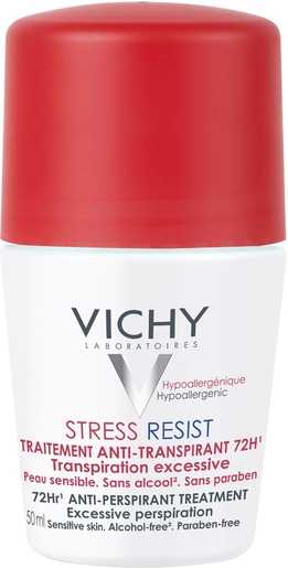Vichy Deodorant Overmatige Transpiratie Stress Resist 50ml | Klassieke deodoranten