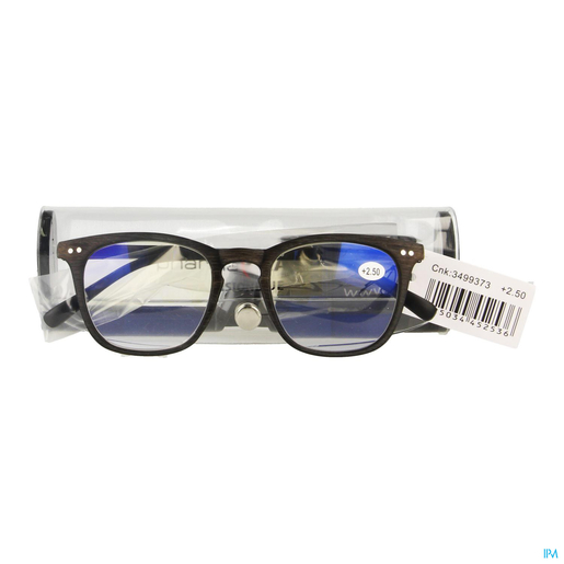 Pharmaglasses Visionblue Pc02 Leesbril +2.50 Brown | Brillen