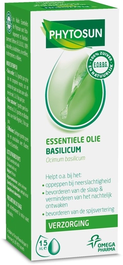 Phytosun Basilicum Essentiële Olie Bio 10ml | Bioproducten