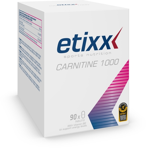 Etixx Carnitine 1000 90 Tabletten | Doorzettingsvermogen
