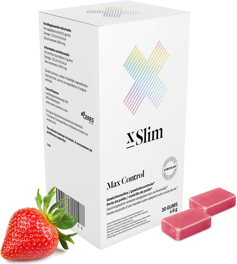 X-Slim Max Control 30 Gums | Minceur et perte de poids