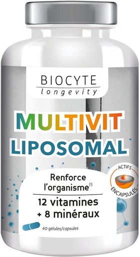 Biocyte Multivit Liposomal 60 Capsules | Natuurlijk afweersysteem - Immuniteit