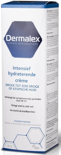 Dermalex Intensief Hydraterende Crème 200g | Eczeem - Psoriasis - Schilfers