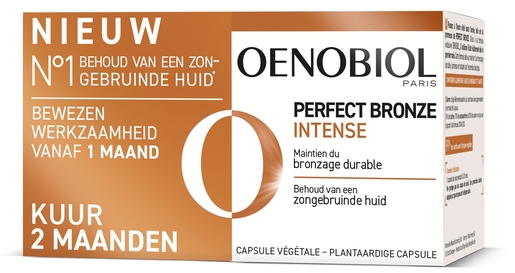 Oenobiol Perfect Bronze Intense 2x30 Capsules | Voedingssupplementen en bruiningsactiverende producten