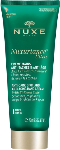 Nuxe Nuxuriance Ultra Handcrème Antivlekken en Antiveroudering 75ml | Schoonheid en hydratatie van handen