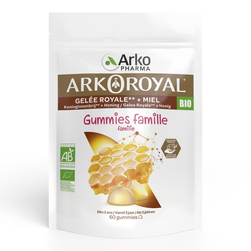 Arkoroyal Gummies Famille Bio 60 Gummies | Bien-être