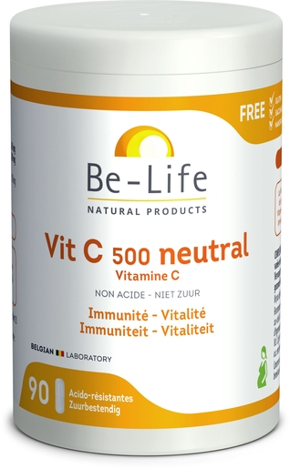 Be-Life Vit C 500 Neutraal 90 Capsules | Vitamine C