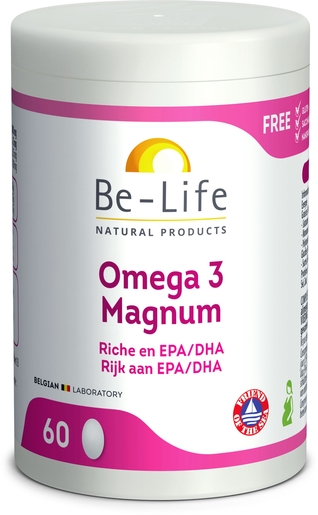 Be Life Omega 3 Magnum 60 Gélules | Circulation