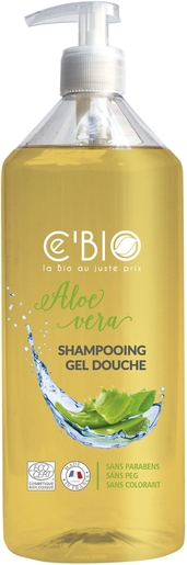 Ce Bio Shampooing &amp; Gel Douche Aloé Vera 500ml | Bain - Douche